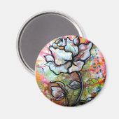 目覚め、Shadia Zayedによるスケッチ マグネット (正面/裏面)