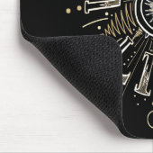 目覚感動的め4ライフ引用文イラストレーション マウスパッド (コーナー)