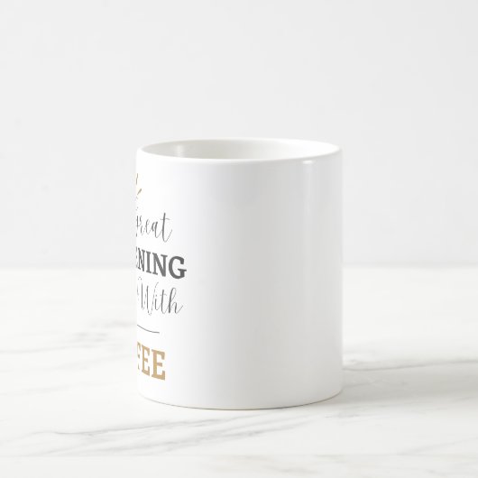 目覚素晴らしめコーヒーマグ コーヒーマグカップ (中央)