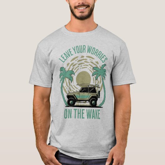 目覚離れめの心配事 Tシャツ (正面)