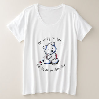 目覚食べまし時計を調べる プラスサイズTシャツ