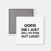 目転がが大きく マグネット (正面/裏面)