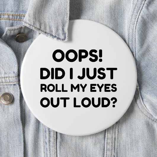 目転がが大きく 缶バッジ (インサイチュ)