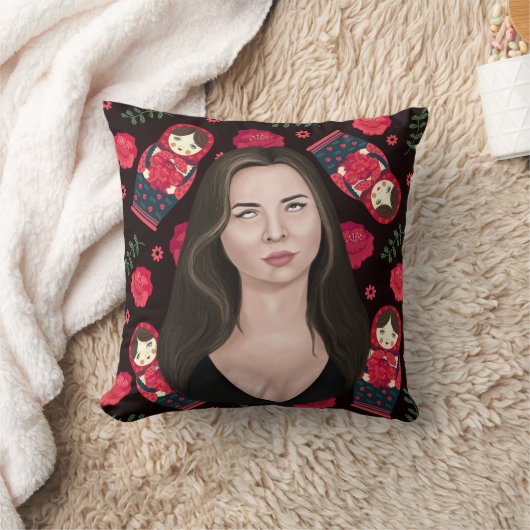 目転が クッション (ブランケット)