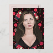 目転が ポストカード (正面/裏面)