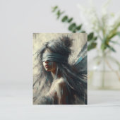 目隠しの妖精 ポストカード (スタンド正面)