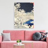 目黒とサンセットヒルのドラムブリッジ。 キャンバスプリント (インサイチュ (リビング))