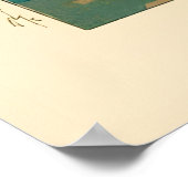 目黒不動寺川瀬蓮居 ポスター (角)