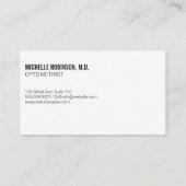 目 |アイグラフ 予約カード (裏面)