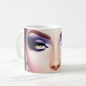 目 コーヒーマグカップ (正面左)