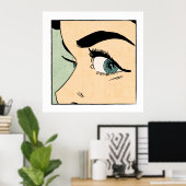 目 ポスター (ホームオフィス)