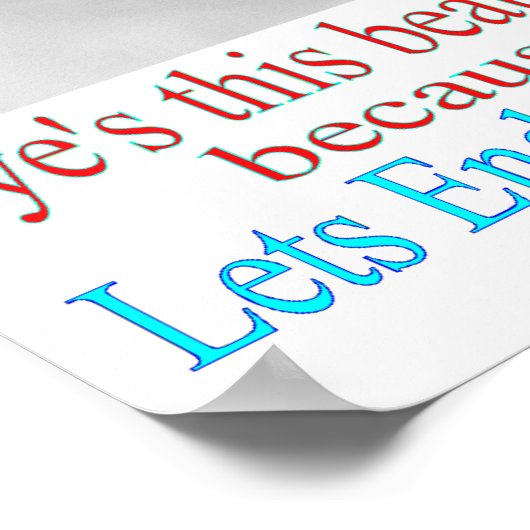 目 ポスター (角)