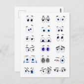 目 ポストカード (正面/裏面)