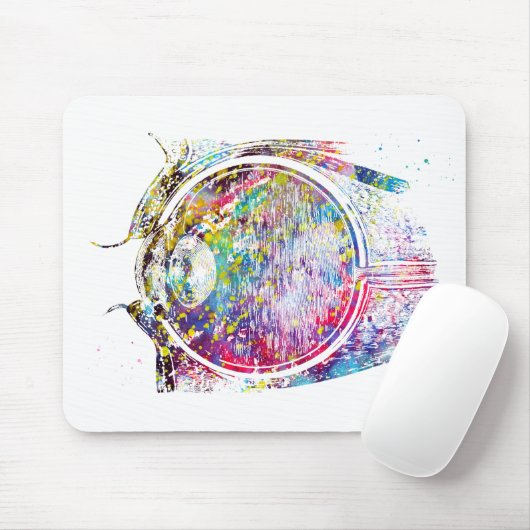 目 マウスパッド (マウス)