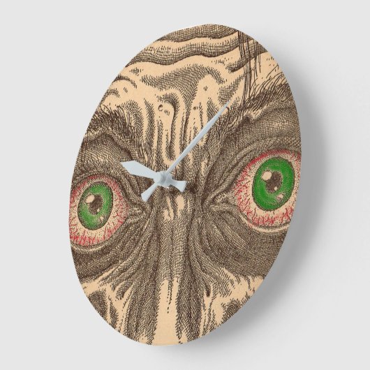 目 ラージ壁時計 (傾斜)