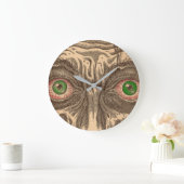 目 ラージ壁時計 (ホーム)