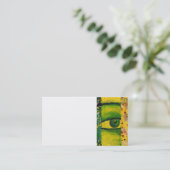 目-金ゴールド及びエメラルドの認識度の名刺 名刺 (スタンド正面)