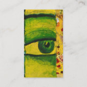 目-金ゴールド及びエメラルドの認識度の名刺 名刺 (裏面)