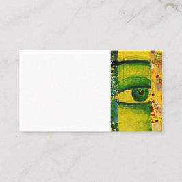 目-金ゴールド及びエメラルドの認識度の名刺 名刺