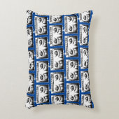 目、魂への窓、マンガイラストレーション アクセントクッション (正面(垂直))