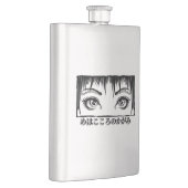 目、魂への窓、マンガイラストレーション フラスク (右)