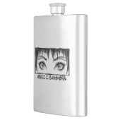 目、魂への窓、マンガイラストレーション フラスク (左)