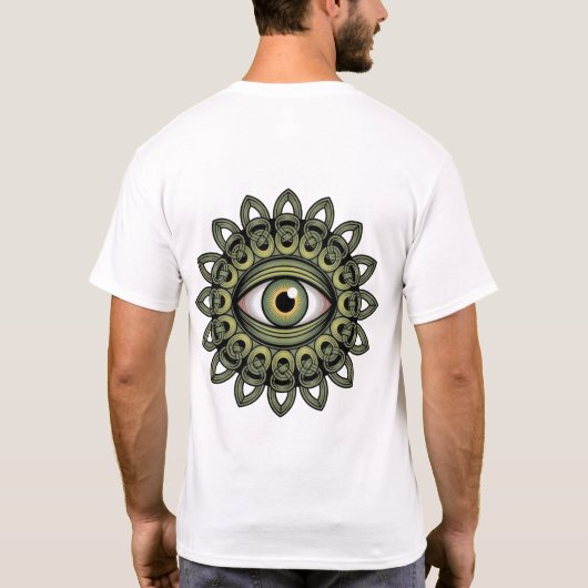 目 Tシャツ (裏面)