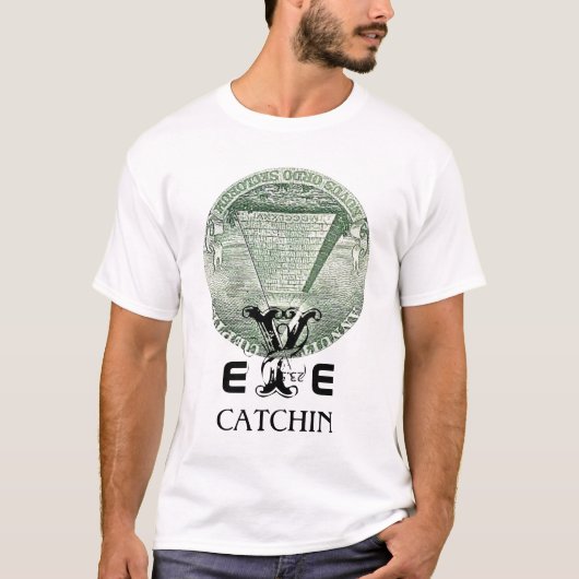 目CATCHIN Tシャツ (正面)