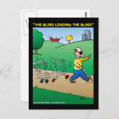 「盲人が盲人を導く」 ポストカード (正面/裏面)
