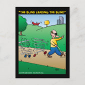 「盲人が盲人を導く」 ポストカード (正面)