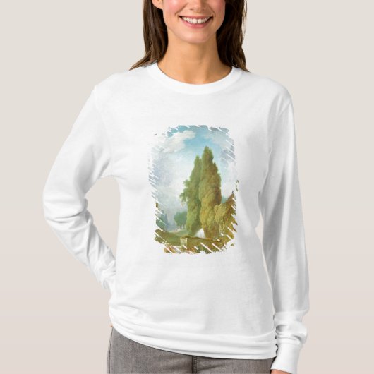 盲人のもみ革 Tシャツ (正面)
