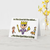 盲人の国で カード (黄色い花)