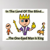 盲人の国で ポスター (正面)