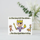 盲人の国で ポストカード (スタンド正面)