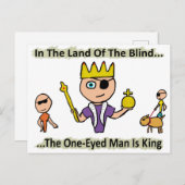 盲人の国で ポストカード (正面/裏面)