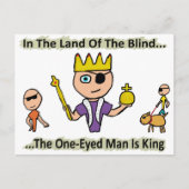 盲人の国で ポストカード (正面)