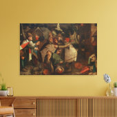 盲人の戦い， 1643 キャンバスプリント (インサイチュ (リビング))