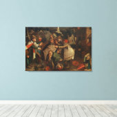 盲人の戦い， 1643 キャンバスプリント (インサイチュ (ウッドフロア))