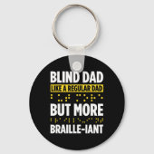 盲人盲目人点字Re キーホルダー (裏面)