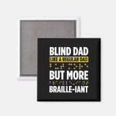 盲人盲目人点字Re マグネット (正面/裏面)