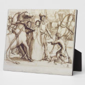 盲人1853年 フォトプラーク (側面)