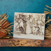 盲人1853年 フォトプラーク (側面)