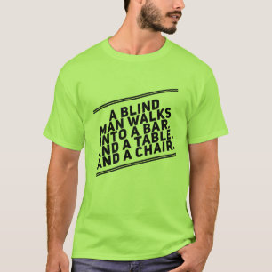盲人 Tシャツ