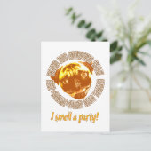 盲導犬の飲みチーム垂直 ポストカード (スタンド正面)