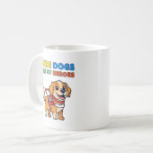 盲導犬は私のヒーロー コーヒーマグカップ (正面左)