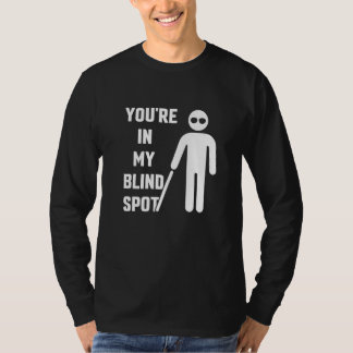 盲点認識ブラインドネス カラー B Tシャツ