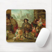 盲目のハーディ・ガーディプレーヤー マウスパッド (マウス)