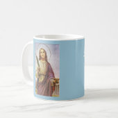 盲目のマグの聖者のLucy*のパトロン コーヒーマグカップ (正面左)