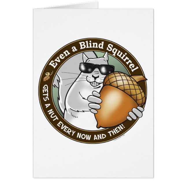 盲目のリスのナット (正面)