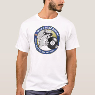 盲目のリスのプール Tシャツ